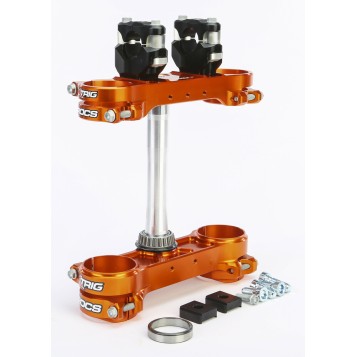 ROCS  TECH  CLAMP  SET KTM/HUS/GAS ORG