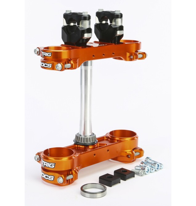 ROCS  TECH  CLAMP  SET KTM/HUS/GAS ORG