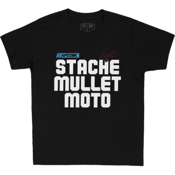 Stache Mullet Moto Youth Tee