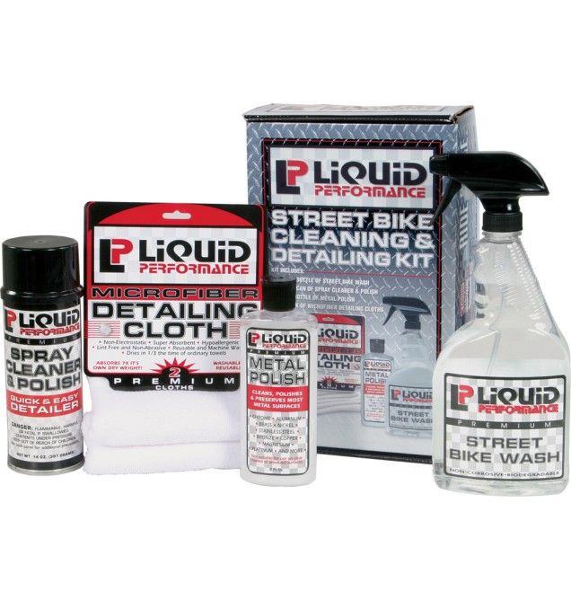 Street Bike Cleaning & Detail Kit