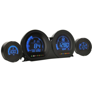 Digital One Piece Gauge Cluster