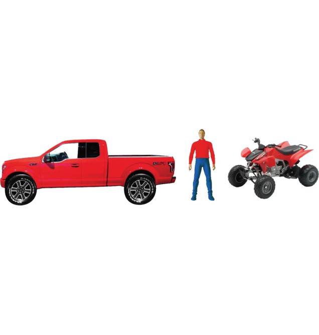 1:14 Scale Truck w/ATV
