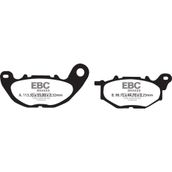 BRAKE PADS SFA705 ORGANIC SCOOTER