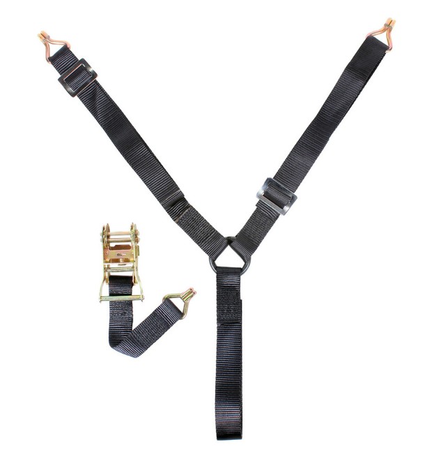 Ratcheting Y-Strap