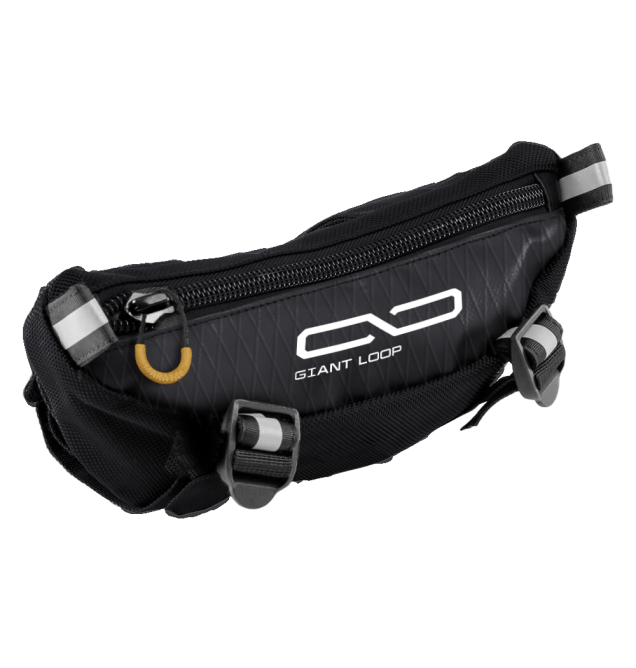 ZIGZAG HANDLEBAR BAG BLACK