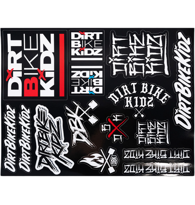 SLAP PACK STICKER SHEET 8.5