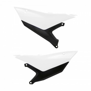 SIDE NUMBER PLATES WHITE