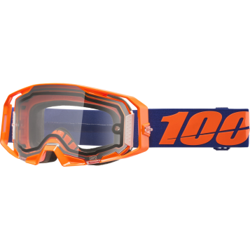 ARMATIC  ENDURO MOTO GOGGLE NEON ORANGE CLEAR