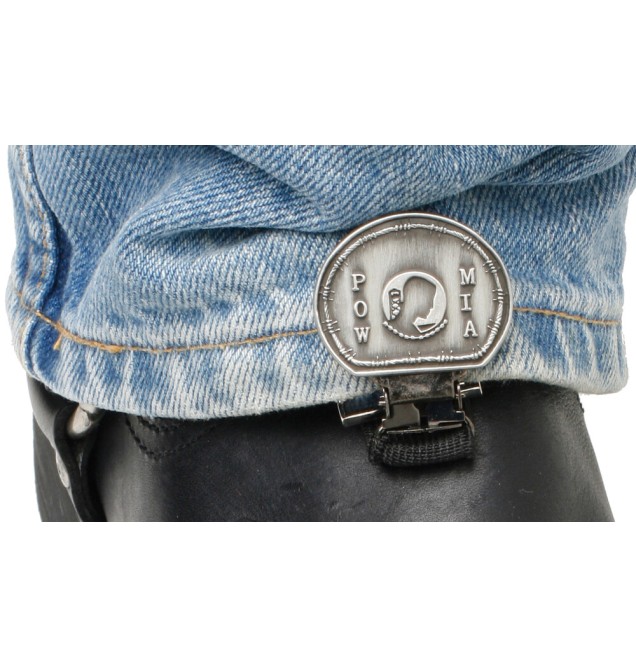 CLIPS FOR STIRRUP/STRAP BOOTS POW/MIA