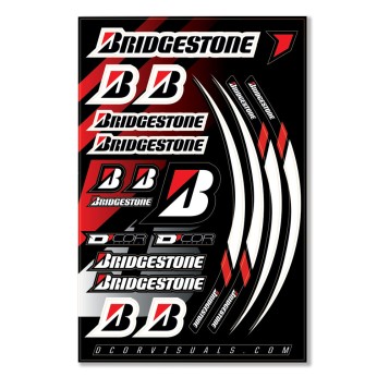 DECALS, 12MIL BRIDGESTONE