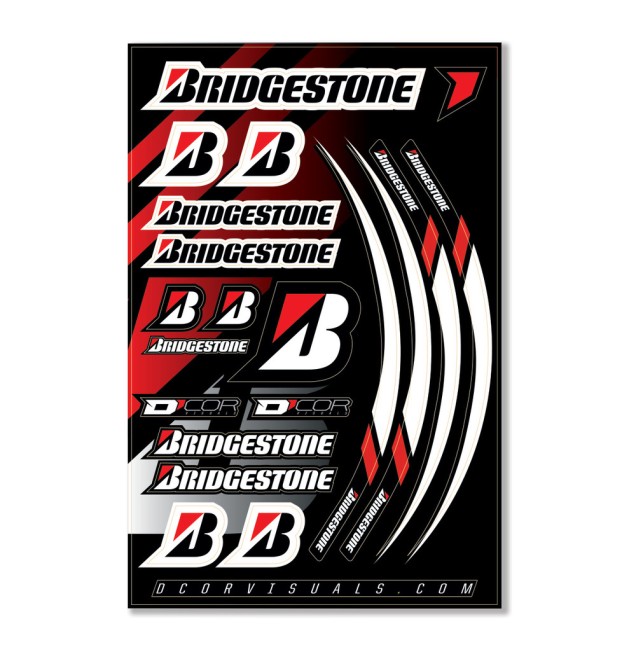 DECALS, 12MIL BRIDGESTONE