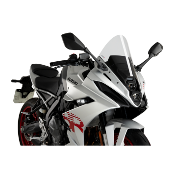 WINDSCREEN R-RACER CLEAR SUZ