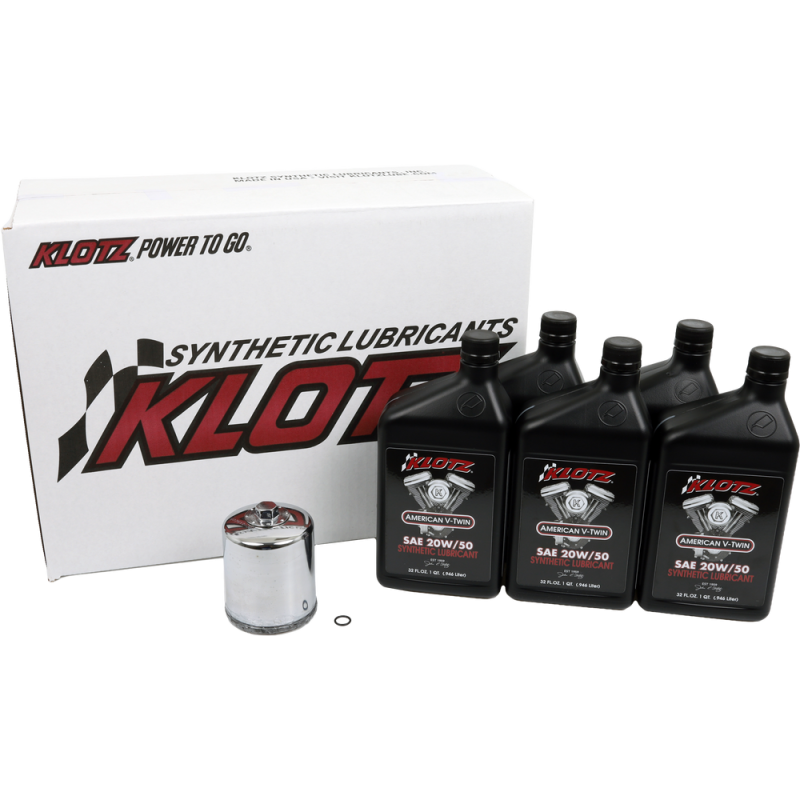 Basic 5 Quart Synthetic Engine Oil and Chrome Filter Kit Basic 5 Quart Synthetic Engine Oil and Chrome Filter Kit