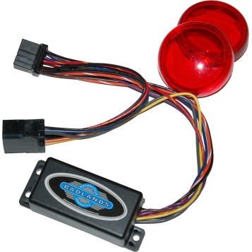 Run, Brake & Turn Signal Modules with Equalizer & Red Lens Kit