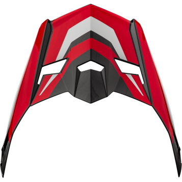 MX-46 CYCLUS VISOR BLACK/RED MD-2X