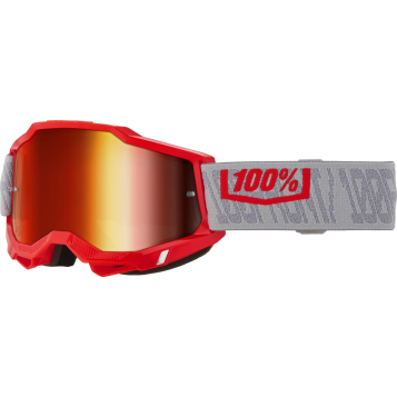 ACCURI 2 GOGGLE GATORBACK RED MIRROR LENS