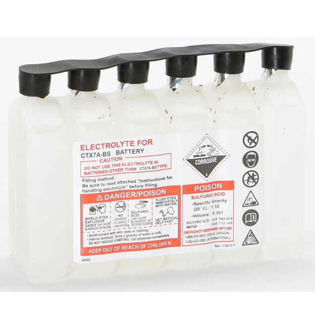 Sealed Battery Electrolyte Pac K 380Cc