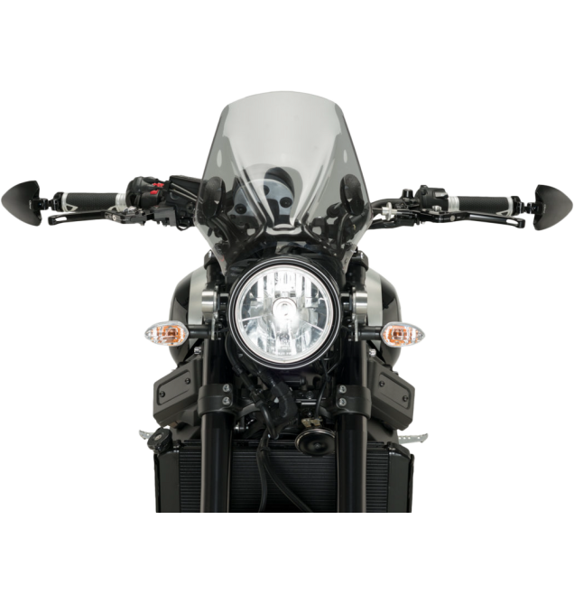 Handlebar end folding mirrors