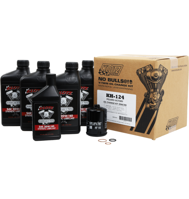 VICTORY 20W-40 SYNTHETIC OIL CHANGE KIT