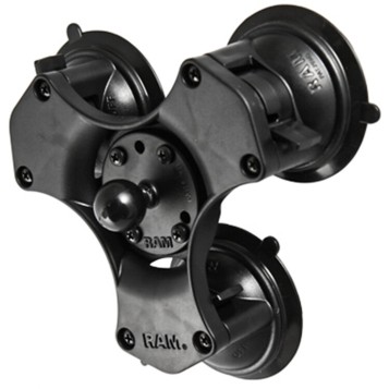Triple Suction Cup Base w/ Ball