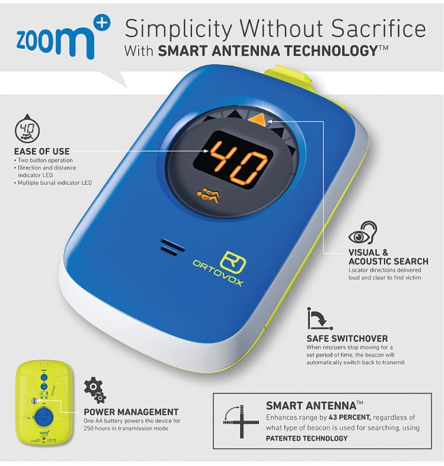Zoom+ Avalanche Transceiver