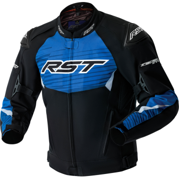 TRACTECH EVO 5 D3O JACKET BLACK/BLUE TEXTILE LG