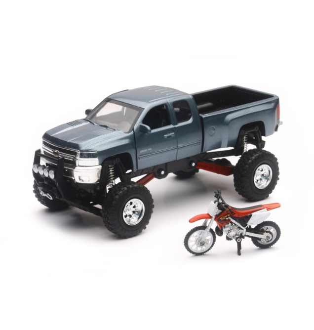 Truck w/Dirt Bike Replica