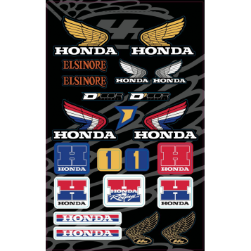 DECAL SHEETS HONDA
