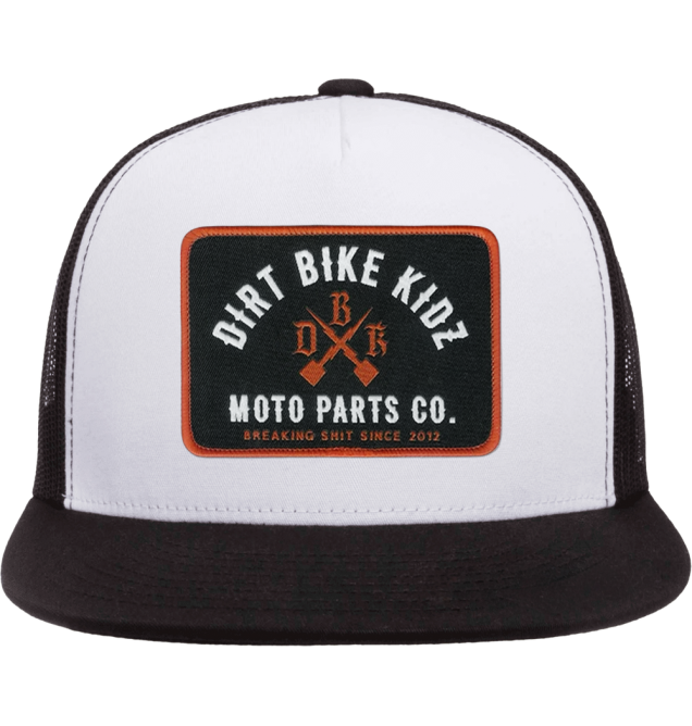 MP TRUCKER 2FIFTY SNAPBACK WHITE/BLACK