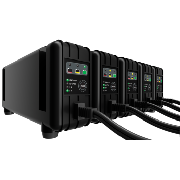 5 Bank Battery Charger 6V & 12V 5A