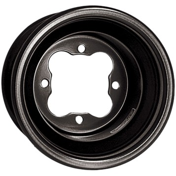 G2 8X8 3+5 4/110 Black Double Rolled Bead