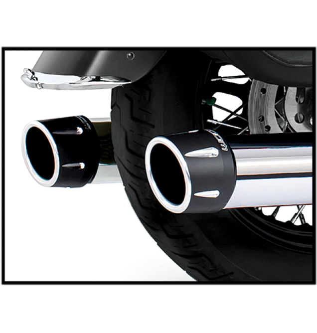 Softail Combat Dual Exhaust