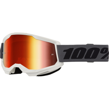 STRATA 2 GOGGLE GREY RED MIRROR LENS