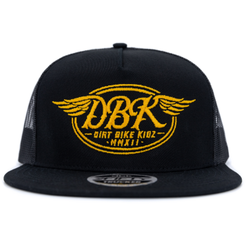 GOLDWINGS 2FIFTY SNAPBACK HAT BLACK