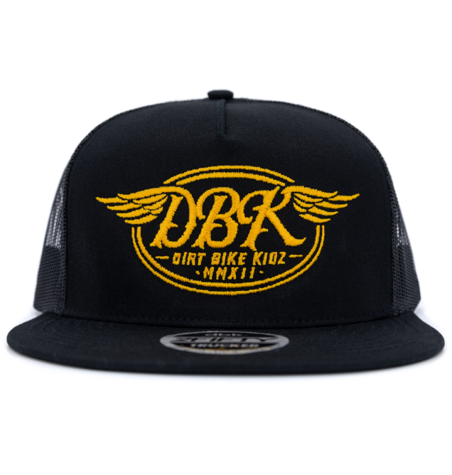GOLDWINGS 2FIFTY SNAPBACK HAT BLACK