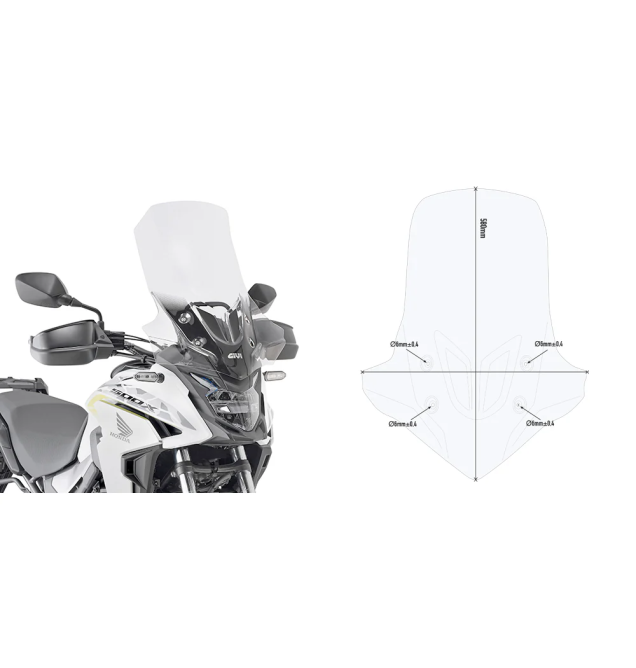 WINDSCREEN SPECIFIC CLEAR HON