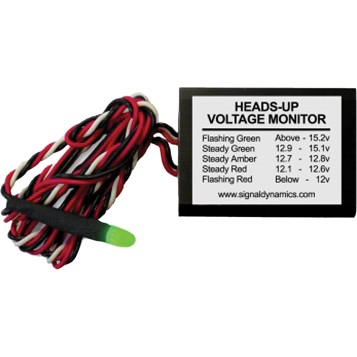 Heads-Up Voltage Monitor