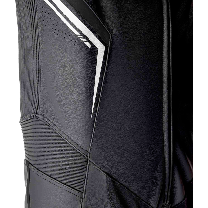 S1 D3O SUIT BLK/WHI LEATHER LG S1 D3O SUIT BLK/WHI LEATHER LG