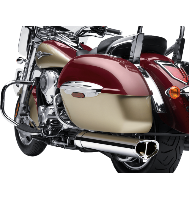 TRI-FLO SLIP ON CHROME KAW VOYAGER/VAQUERO