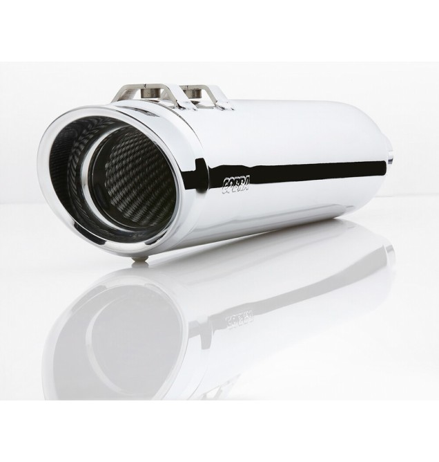 SLIP-ONS W/BILLET TIPS CHROME TRI-GLIDE 09-22