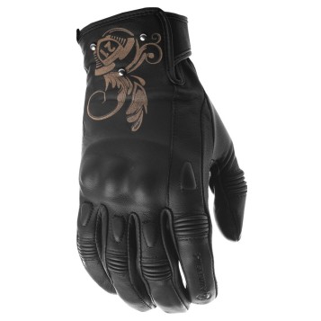 Women's Black Ivy Gloves