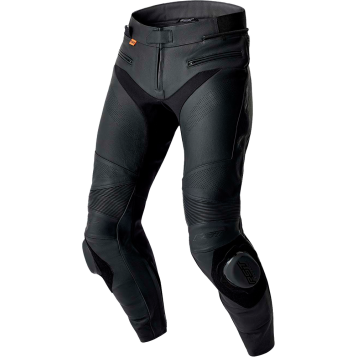 S1 D3O SL LEATHER PANTS BLACK 2XL