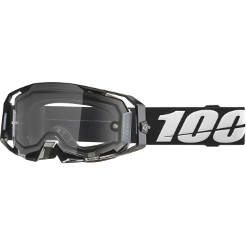 ARMATIC  ENDURO MOTO GOGGLE BLACK CLEAR LENS
