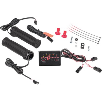 Clamp-On Dual Zone Heated Grip Kit