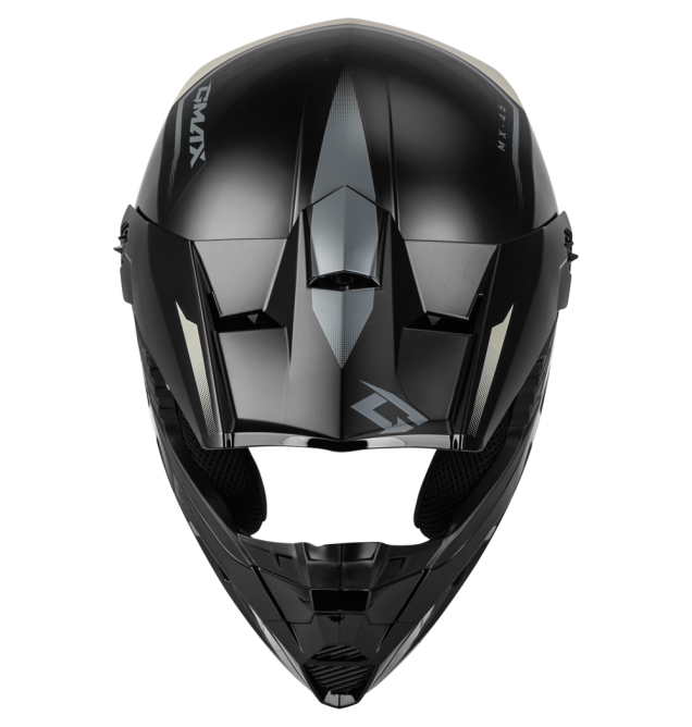 MX-46 COMPOUND HELMET BLACK/GREY/WHITE XL