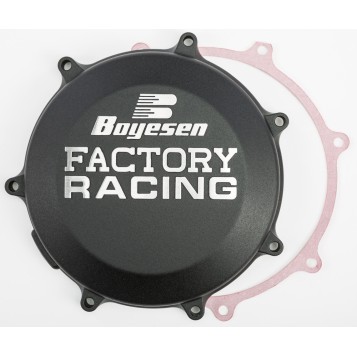 FACTORY RACING CLUTCH COVER KAWASAKI BLACK