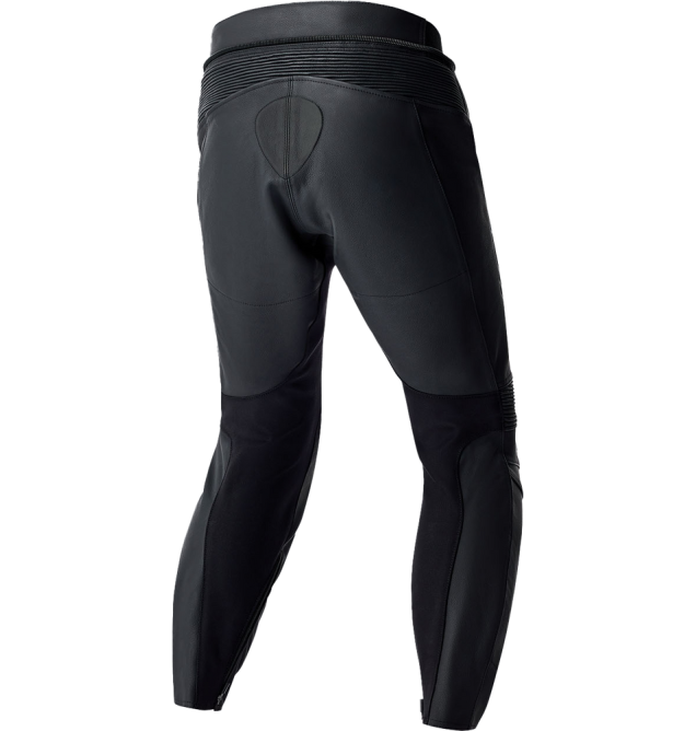 T2 D3O LEATHER PANTS BLACK MD