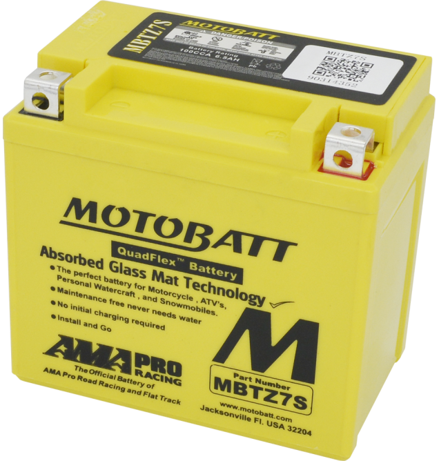 MotoBatt Quadflex AGM Batteries