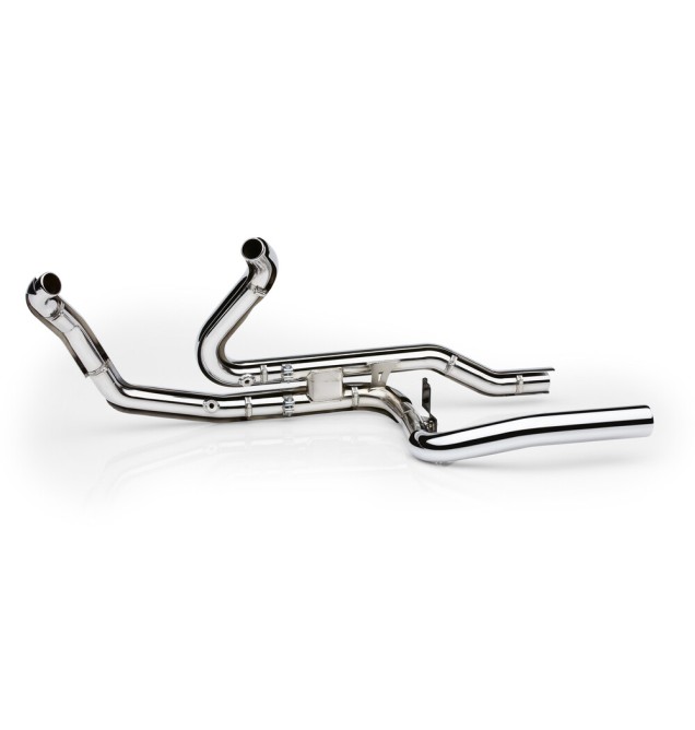 POWERPORT DUAL HEADPIPES CHROME TRIKE 10-16