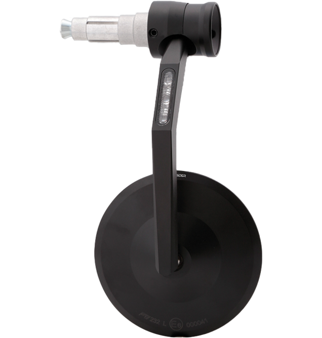 Montana Rim Handlebar Mirror W/Run Lights/Turn Signals